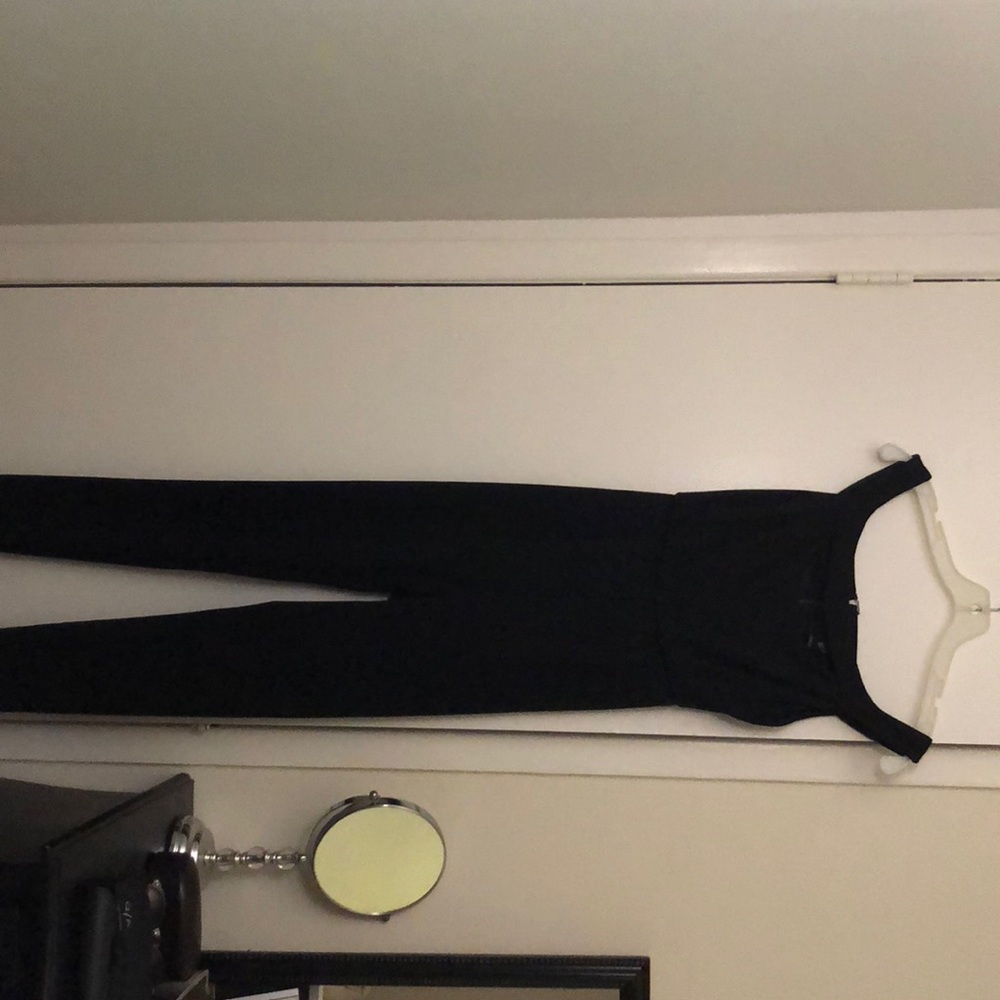 Off the Shoulder Black Jumper